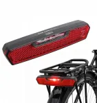 AXA Juno E-BIKE pagasiruumi tagumine tuli 50mm 6-12V STOP
