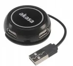 USB-jaotur Akasa AK-HB-12BKCM, 7 &uuml;hendust