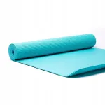 Yogi & Yogini jooga matt, PVC, t&uuml;rkiissinine