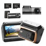 DDPAI Z60 Pro 4K HDR GPS + MINI2X + tagakaamera salvesti