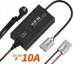 Aku laadija Power Queen 14.6V 10A, LiFePO4, 0V aktiveerimisega, haagissuvilate ja paatide jaoks