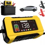 Automaatne aku laadija LCD-ga, 12V/24V, 15A