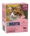 BOZITA m&auml;rg kassitoit vasikaliha t&uuml;kkidega želatiiniga 370g