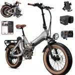 Kokkupandav elektrijalgratas MIHOGO ONE 20", 1000W, 48V 28,8Ah, 45 km/h, kuni 270 km