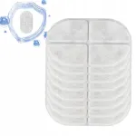 Lemmikloomade joogialuse filtrid, 8 tk, aktiivs&ouml;ega