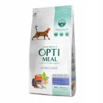 OPTIMEAL Sterilised kuiv kassitoit l&otilde;hega, 10 kg
