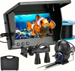 Veealune kalakaamera 4,3" LCD-ekraaniga, 1080P, 20 m kaabliga