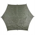 Telgi kate Hexagon-Tarp, oliiviroheline, 340 x 310 cm
