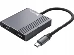 USB-C jaam Sandberg 2x HDMI, USB, Power Delivery-ga, 136-44