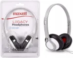 Maxell EB-360 Legacy HP-360 valged k&otilde;rvaklapid mikrofoniga, 40 mm, 3,5 mm &uuml;hendus