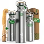 Termosjoogipudel Blockh&uuml;tte, 750 ml, roostevaba teras, BPA-vaba