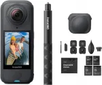 Tegevuskaamera Insta360 X4 Air 360 8K objektiivide ja Invisible Stickiga