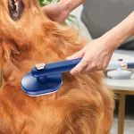 Isepuhastuv tumesinine hari koertele ja kassidele