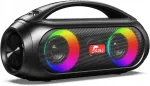 Traadita Bluetooth k&otilde;lar, 40W, s&uuml;gav bass, veekindel, RGB-valgustus, 13200mAh aku