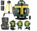 Ristlaser 4D 360&deg; koos statiivi, 16 joone ja isetasanduv