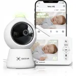 Nanny COCO p&ouml;&ouml;rlev 2K videobeebimonitor, &ouml;&ouml;n&auml;gemine kuni 10 m