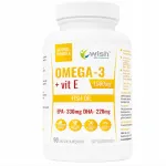 Toidulisand Wish Omega-3 + E-vitamiin 1000 mg, 90 kapslit