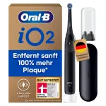 Oral-B iO 2 Night Black elektriline hambahari karbi ja otsikuhoidjaga