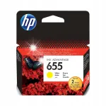 HP 655 [CZ112AE] tindikassett kollane, 600 lk, originaal