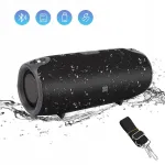 Traadita k&otilde;lar 20W, IP67, bassi v&otilde;imendus, USB, SD, 2000mAh, must