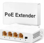 Gigabit Ethernet PoE kommuter 4x RJ45, IEEE, VLAN, 1000 Mb/s, v&otilde;rgu kaameratele