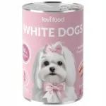 Lovi White Dogs konserveeritud koeratoit j&auml;nese- ja kalkunilihaga, 400 g