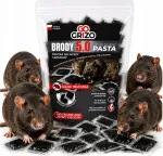 GoGRIZO m&uuml;rgid hiirtele ja rottidele 1 kg, must