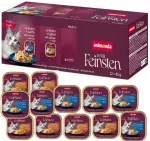 ANIMONDA FEINSTEN m&auml;rgtoit kassidele, 12 x 85 g, erinevad maitsed želatiinis
