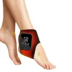 Jalaterade soojendi-massager LED-ga, 3 temperatuuritaset ja vibratsioon