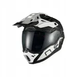 Motorratturi kiiver NEXX X.RALLY GRAVIX CARBON valge, L suurus