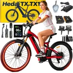 Elektriline t&otilde;ukeratas HedaTX TX19, 1000W, 19,2 Ah, 29", kuni 45 km/h