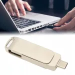 USB m&auml;lupulk 256GB, USB-C 3.0, kahepoolne, h&otilde;bedane