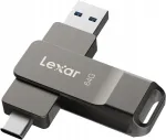 USB m&auml;lupulk Lexar D40E 64GB, USB 3.2, Type-C, 100 MB/s