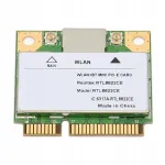 S&uuml;learvuti WiFi Mini PCIe v&otilde;rgukaart Bluetoothiga, 2,4G/5G dual-band