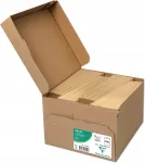Pruunid &uuml;mbrikud Clairefontaine 742C, C5, 162x229 mm, isekleepuvad, 90 g/m&sup2;