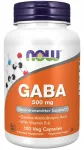 Toidulisand NOW Foods GABA 500 mg, 100 kapslit