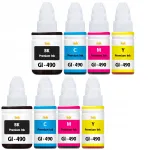 Canon Pixma tindikomplekt G2000, G3000, G1100, G2100 printeritele, 8 tk, GI-490 XL