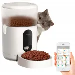 Automaatne lemmikloomade s&ouml;&ouml;tja Aqara Smart Pet 4 l, &uuml;hilduv HomeKit ja Googlega