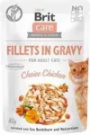 BRIT Care Fillets in Gravy koerakonserv kanaliha ja kastmega, 24 x 85 g