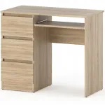 Kirjutuslaud 3 sahtliga, 90 cm, arvutile