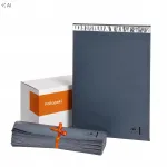 Kiirpakendi &uuml;mbrikud Foliopak, 350x750 mm, grafiithall, 100 tk