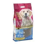 Kuivtoit tundlikele koertele Nero Gold Fish & Rice, 12 kg