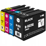 Tintkassetid 4x 932 XL, sobivad HP OfficeJet 6100, 6600, 6700, 7110, 7610, 7510 printeritele