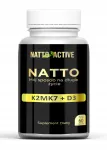 Toidulisand Natto Active Vitamin D3 2000, Vitamin K2 MK7, Nattokinase, 60 kapslit