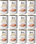 Koerakonservid Brit Mono Protein kalkuni ja bataadiga, 12 x 400 g