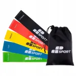 MP SPORT Mini Loop Crossfit, 5-osaline treeningukummide komplekt