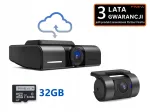 Videosalvesti FineVu GX1000 CLOUD 2xQHD WiFi GPS HDR AI radar + 32GB kaart