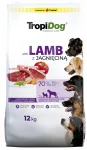 Koeratoit TropiDog Premium Adult lambaliha ja riisiga, keskmistele ja suurtele t&otilde;ugudele, 12 kg