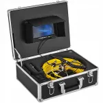 Torude kontrollikaamera 20 m, 9" LCD monitor, DVR, 8 GB SD kaart, veekindel