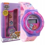 Laste k&auml;ekell Paw Patrol Skye Everest, roosa, digitaalne
